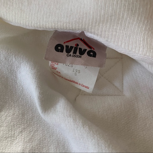 oversized white collar sweatshirt - Picture 4 of 5